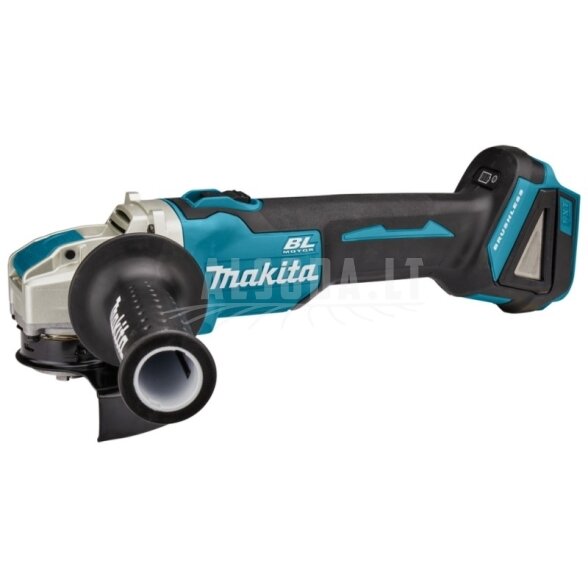 Akumuliatorinis kampinis šlifuoklis X-Lock MAKITA DGA521ZX1