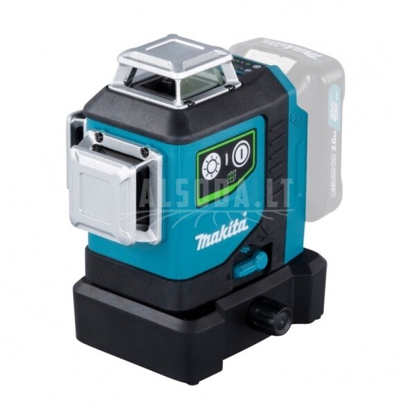 Akumuliatorinis lazerinis nivelyras MAKITA SK700GD 360° CXT 1 Akumuliatorinis lazerinis nivelyras MAKITA SK700GD 360° CXT 1