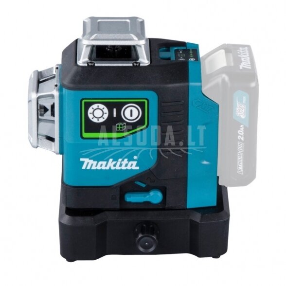 Akumuliatorinis lazerinis nivelyras MAKITA SK700GD 360° CXT 2 Akumuliatorinis lazerinis nivelyras MAKITA SK700GD 360° CXT 2