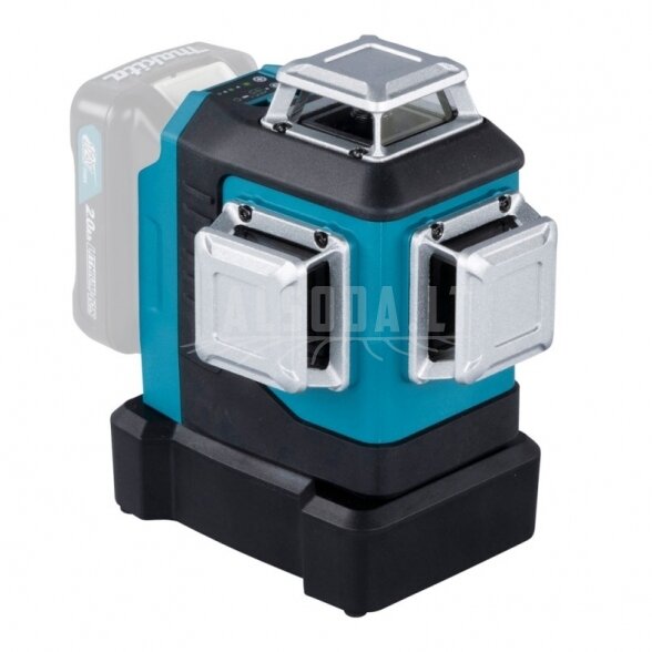 Akumuliatorinis lazerinis nivelyras MAKITA SK700GD 360° CXT 7 Akumuliatorinis lazerinis nivelyras MAKITA SK700GD 360° CXT 7