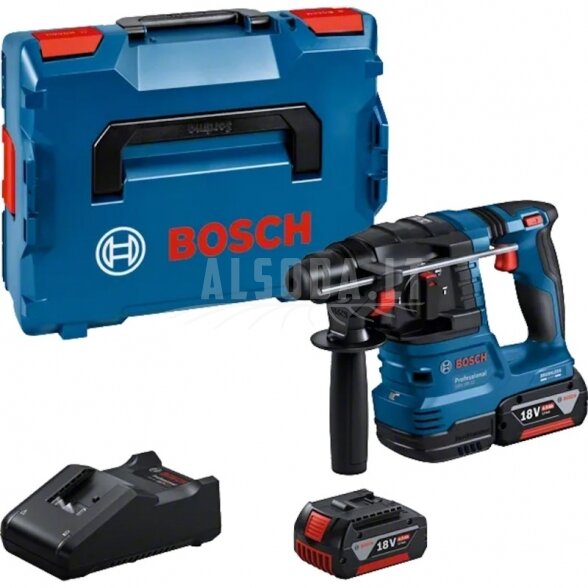 Akumuliatorinis perforatorius BOSCH GBH 18V-22 2x4,0Ah LB