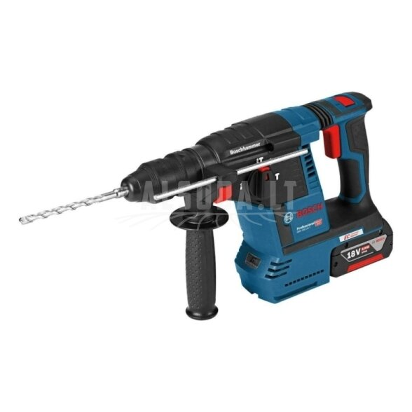 Akumuliatorinis perforatorius BOSCH GBH 18V-26 F su priedais 1 Akumuliatorinis perforatorius BOSCH GBH 18V-26 F su priedais 1