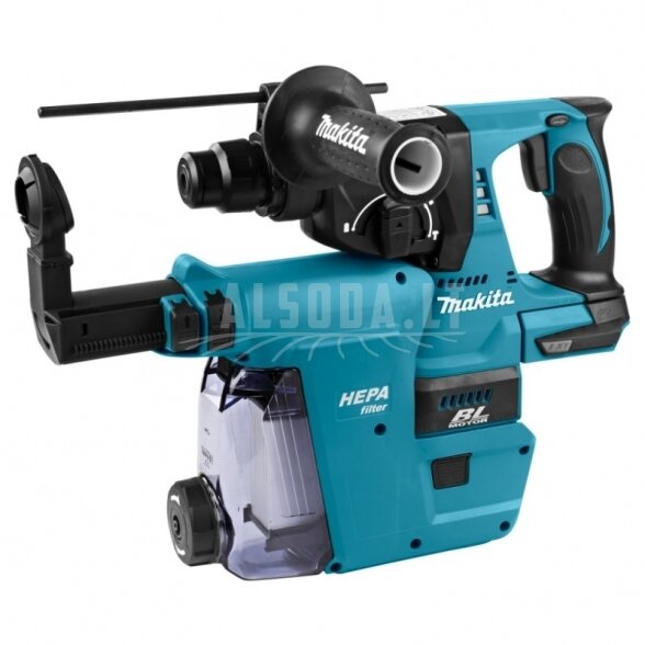Akumuliatorinis perforatorius MAKITA DHR242ZJW 1