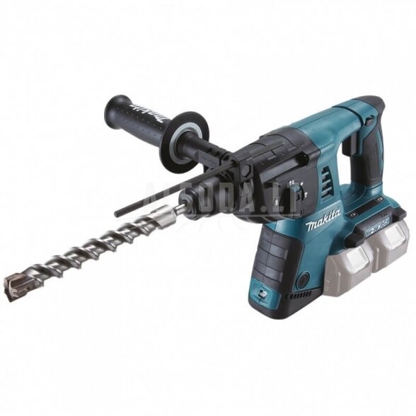 Akumuliatorinis perforatorius MAKITA DHR263Z be akumuliatorių ir kroviklio Akumuliatorinis perforatorius MAKITA DHR263Z be akumuliatorių ir kroviklio