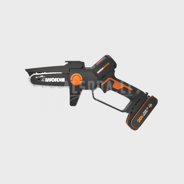 Akumuliatorinis pjūklas WG325E, Worx komplektas 1 Akumuliatorinis pjūklas WG325E, Worx komplektas 1