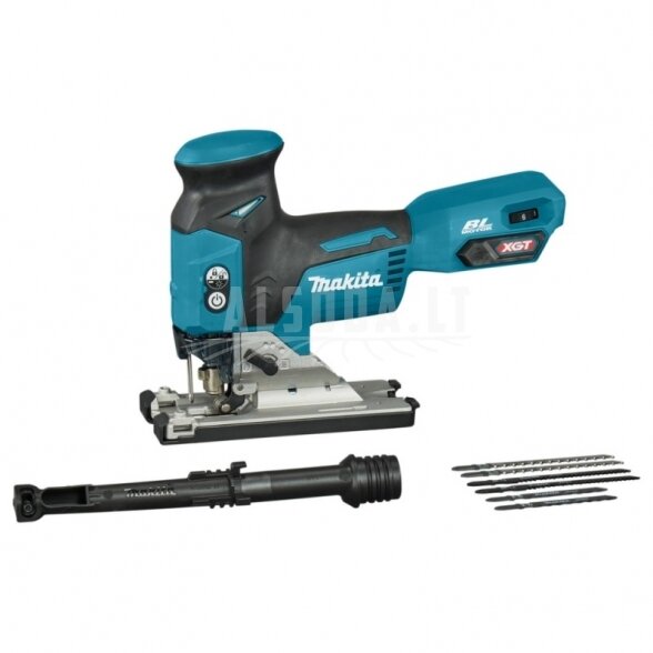 Akumuliatorinis siaurapjūklis MAKITA JV001GZ 40V MAX XGT