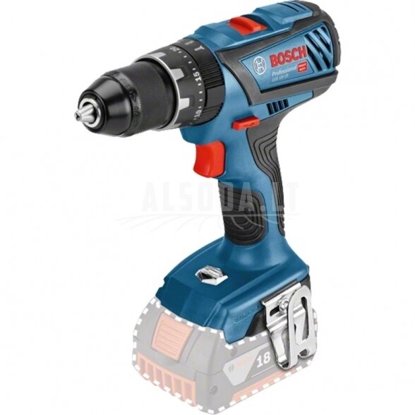 Akumuliatorinis smūginis suktuvas-gręžtuvas BOSCH GSB 18V-28 CT Solo Akumuliatorinis smūginis suktuvas-gręžtuvas BOSCH GSB 18V-28 CT Solo