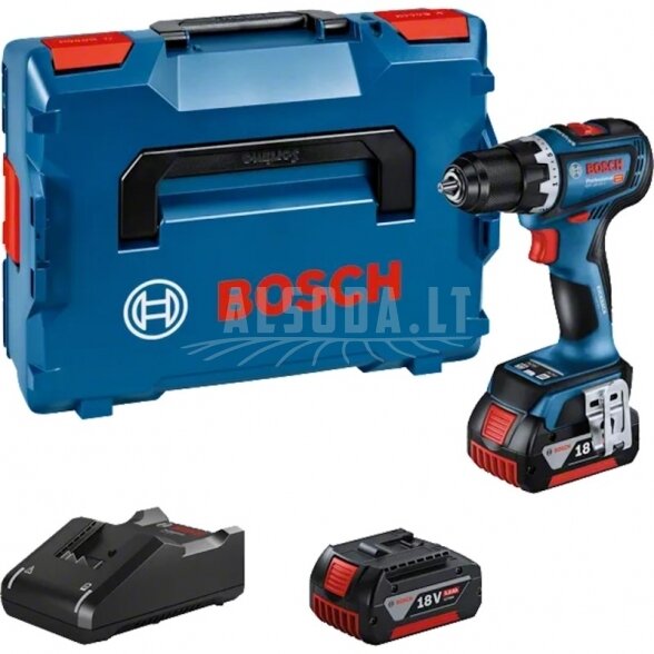 Akumuliatorinis suktuvas-gręžtuvas BOSCH GSR 18V-90 C Akumuliatorinis suktuvas-gręžtuvas BOSCH GSR 18V-90 C