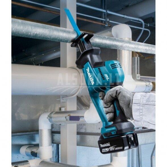 Akumuliatorinis tiesinis pjūklas MAKITA DJR189Z 7 Akumuliatorinis tiesinis pjūklas MAKITA DJR189Z 7