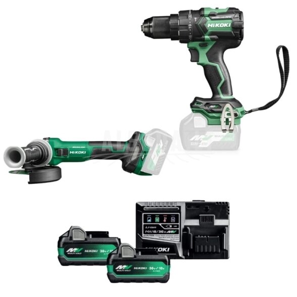 Akumuliatorinių įrankių rinkinys HiKOKI KC36MV002+