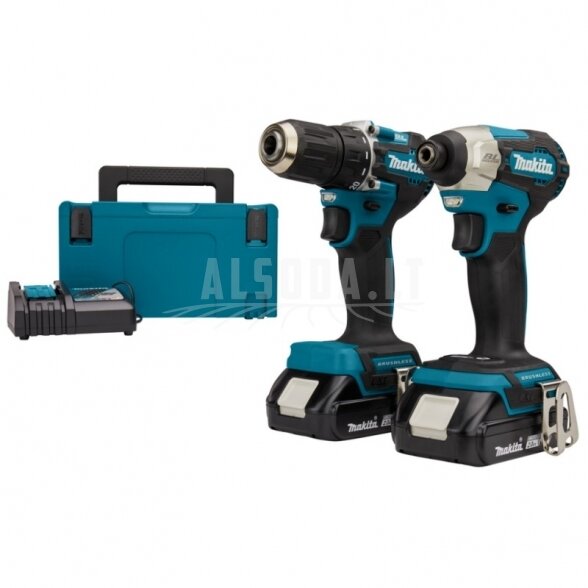 Akumuliatorinių įrankių rinkinys MAKITA DLX2423AJ Akumuliatorinių įrankių rinkinys MAKITA DLX2423AJ