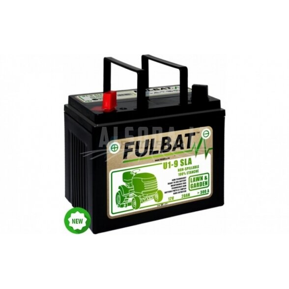 Akumuliatorius FULBAT 12V 28Ah U1-9 SLA, Fulbat 3 Akumuliatorius FULBAT 12V 28Ah U1-9 SLA, Fulbat 3