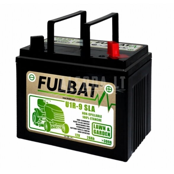 Akumuliatorius FULBAT 12V 28Ah U1R-9 SLA, FULBAT SAS