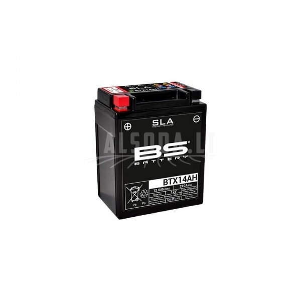 Akumuliatorius BS Battery BTX14AH 4017819 Akumuliatorius BS Battery BTX14AH 4017819