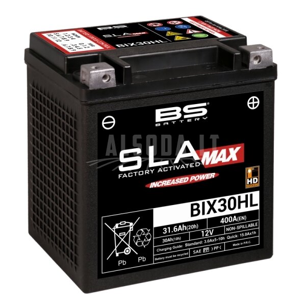 Akumuliatorius BS BIX30HL HD 31.6Ah Akumuliatorius BS BIX30HL HD 31.6Ah