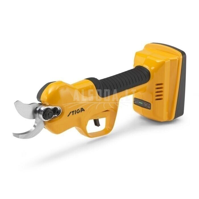 Akumuliatorinis sekatorius Stiga SC 100e Kit (su akumuliatoriumi ir įkrovikliu) 2 Akumuliatorinis sekatorius Stiga SC 100e Kit (su akumuliatoriumi ir įkrovikliu) 2