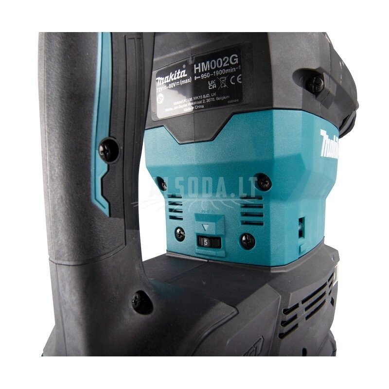 Akumuliatorinis atskėlimo plaktukas MAKITA HM002GZ03 40V Max XGT 5