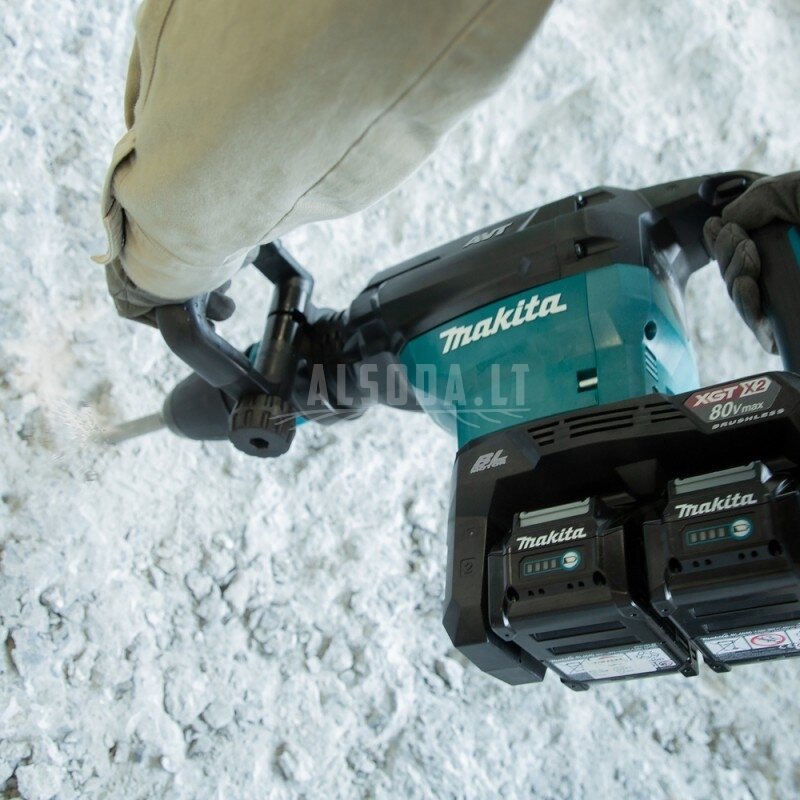 Akumuliatorinis atskėlimo plaktukas MAKITA HM002GZ03 40V Max XGT 7 Akumuliatorinis atskėlimo plaktukas MAKITA HM002GZ03 40V Max XGT 7