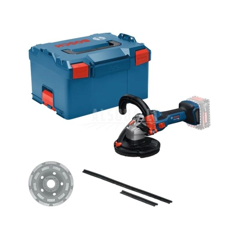 Akumuliatorinis betono šlifuoklis BOSCH GBR 18V-15 S Solo LB Akumuliatorinis betono šlifuoklis BOSCH GBR 18V-15 S Solo LB
