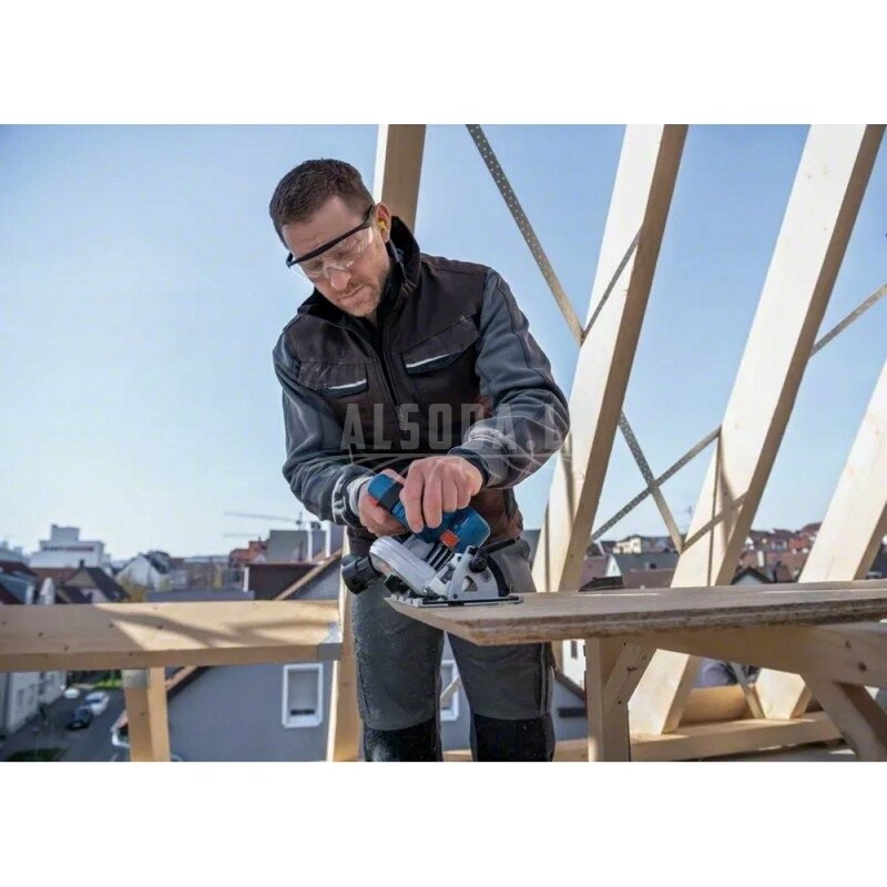Akumuliatorinis diskinis pjūklas BOSCH GKS 18V-57-2 CT Solo 4