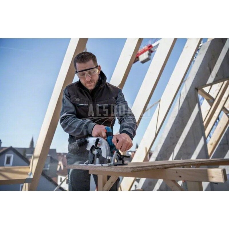 Akumuliatorinis diskinis pjūklas BOSCH GKS 18V-57-2 CT Solo 5 Akumuliatorinis diskinis pjūklas BOSCH GKS 18V-57-2 CT Solo 5