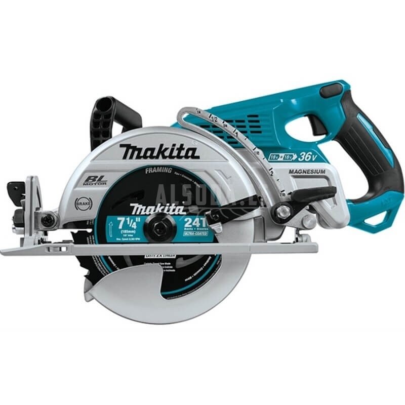 Akumuliatorinis diskinis pjūklas MAKITA DRS780Z 1 Akumuliatorinis diskinis pjūklas MAKITA DRS780Z 1