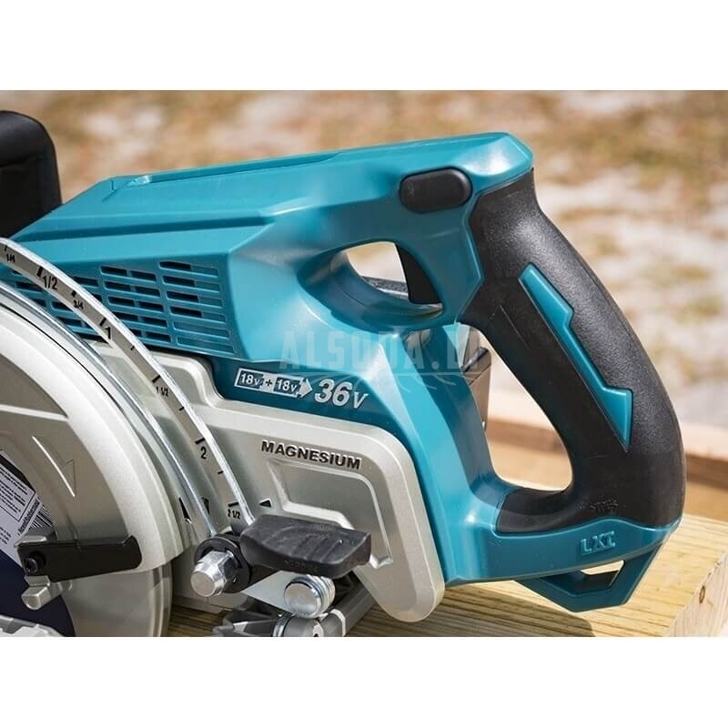 Akumuliatorinis diskinis pjūklas MAKITA DRS780Z 2 Akumuliatorinis diskinis pjūklas MAKITA DRS780Z 2
