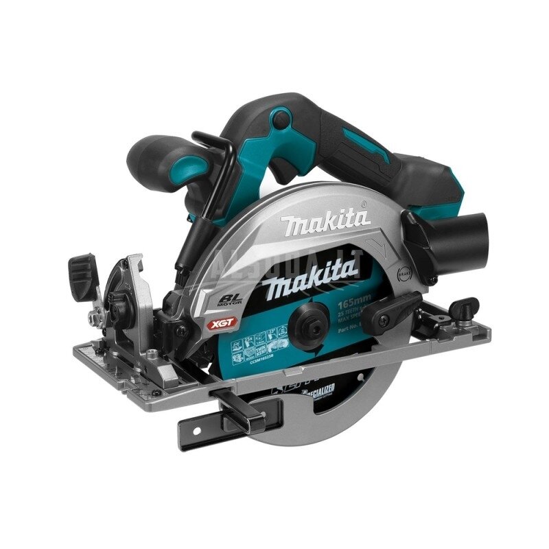 Akumuliatorinis diskinis pjūklas MAKITA HS012GZ 40V MAX XGT Akumuliatorinis diskinis pjūklas MAKITA HS012GZ 40V MAX XGT