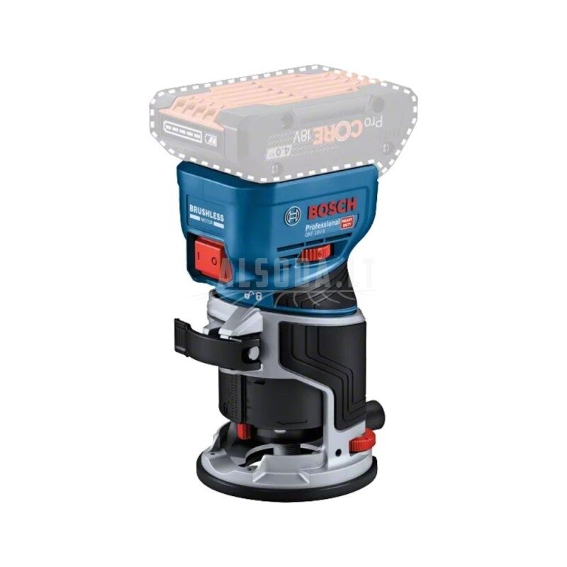 Akumuliatorinis frezeris BOSCH GKF 18V-8 Solo LB 1 Akumuliatorinis frezeris BOSCH GKF 18V-8 Solo LB 1