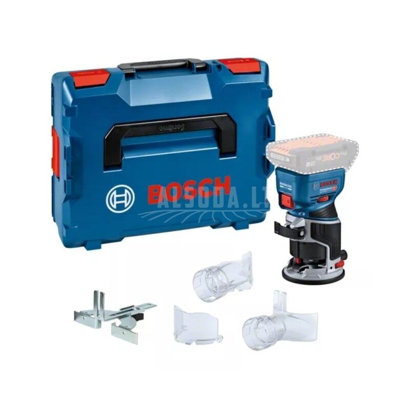 Akumuliatorinis frezeris BOSCH GKF 18V-8 Solo LB Akumuliatorinis frezeris BOSCH GKF 18V-8 Solo LB