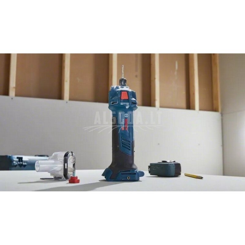 Akumuliatorinis frezeris gipso kartonui BOSCH GCU 18V-30 CT Solo 1