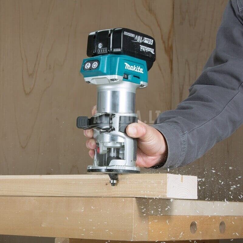 Akumuliatorinis frezeris MAKITA DRT50Z 1