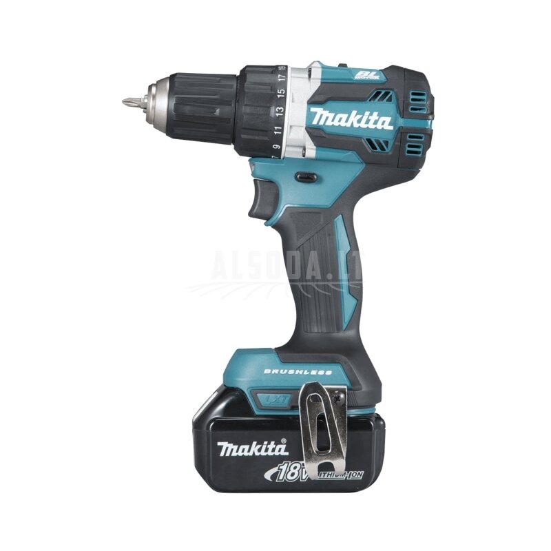 Akumuliatorinis gręžtuvas MAKITA DDF484RTJ Akumuliatorinis gręžtuvas MAKITA DDF484RTJ