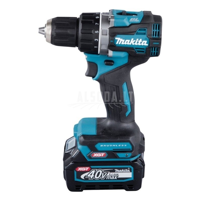 Akumuliatorinis gręžtuvas-suktuvas MAKITA DF002GD201 40V Max XGT 1