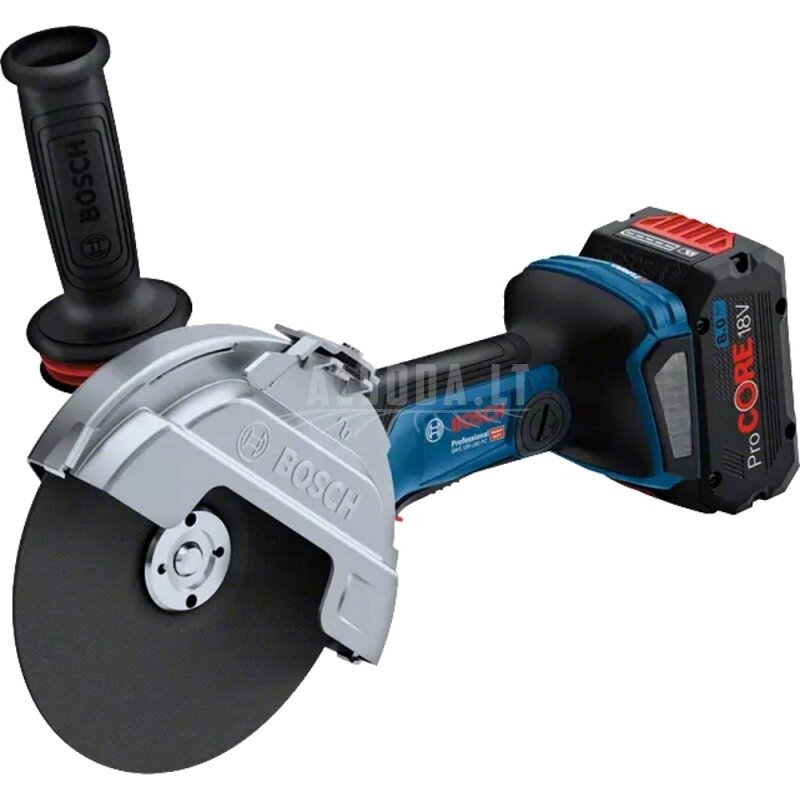 Akumuliatorinis kampinis šlifuoklis BOSCH Biturbo GWS 18V-180 PC C Solo 1 Akumuliatorinis kampinis šlifuoklis BOSCH Biturbo GWS 18V-180 PC C Solo 1