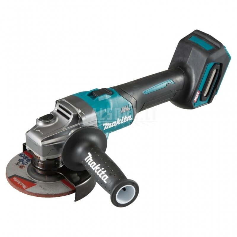 Akumuliatorinis kampinis šlifuoklis MAKITA GA005GZ 40V Max XGT Akumuliatorinis kampinis šlifuoklis MAKITA GA005GZ 40V Max XGT