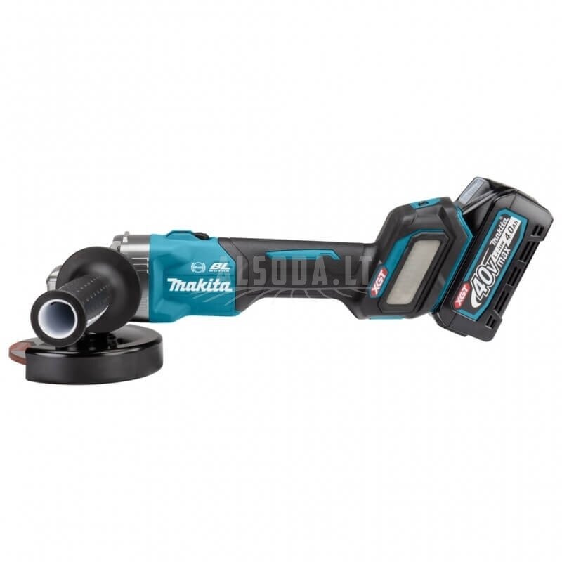 Akumuliatorinis kampinis šlifuoklis MAKITA GA023GM201 40V Max XGT 2 Akumuliatorinis kampinis šlifuoklis MAKITA GA023GM201 40V Max XGT 2