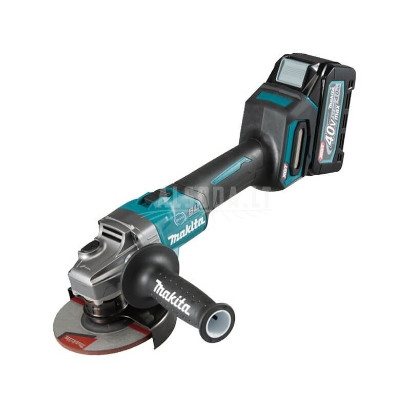 Akumuliatorinis kampinis šlifuoklis MAKITA GA023GM201 40V Max XGT Akumuliatorinis kampinis šlifuoklis MAKITA GA023GM201 40V Max XGT