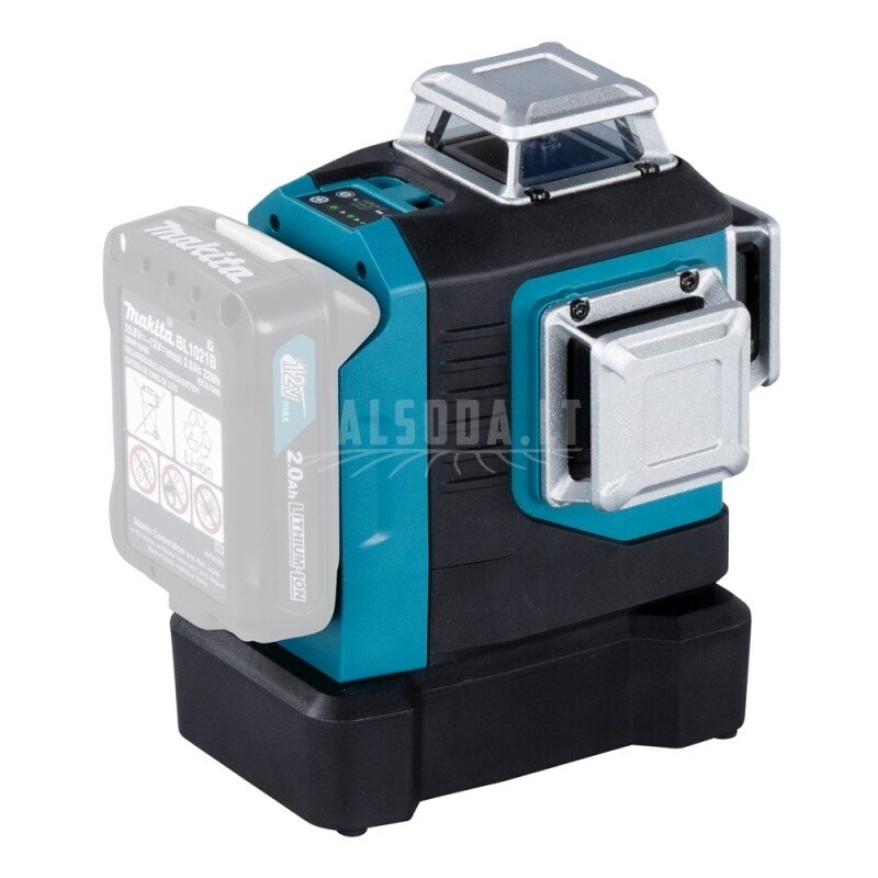 Akumuliatorinis lazerinis nivelyras MAKITA SK700GD 360° CXT 5 Akumuliatorinis lazerinis nivelyras MAKITA SK700GD 360° CXT 5