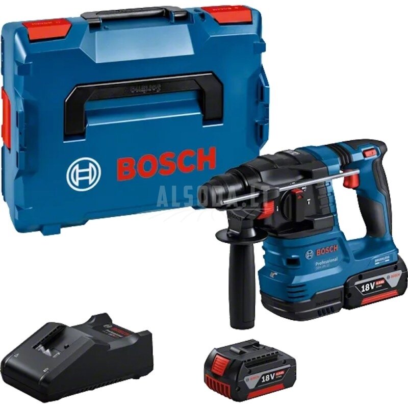 Akumuliatorinis perforatorius BOSCH GBH 18V-22 2x4,0Ah LB