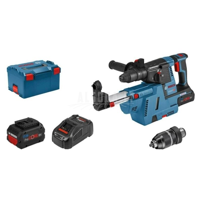 Akumuliatorinis perforatorius BOSCH GBH 18V-26 F su priedais Akumuliatorinis perforatorius BOSCH GBH 18V-26 F su priedais