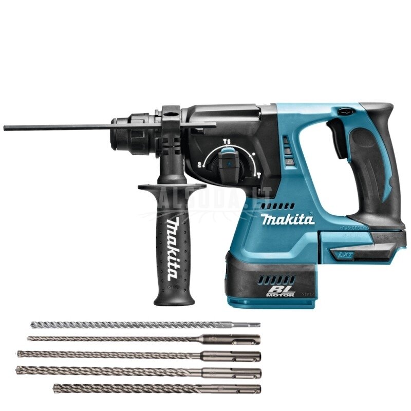 Akumuliatorinis perforatorius MAKITA DHR242Z su priedais Akumuliatorinis perforatorius MAKITA DHR242Z su priedais