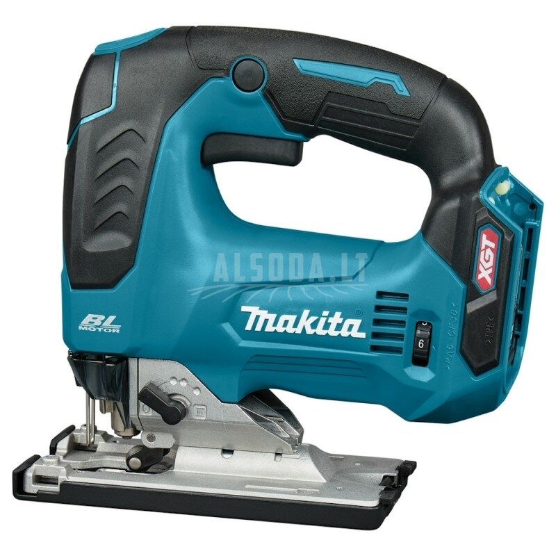 Akumuliatorinis siaurapjūklis MAKITA 40V MAX XGT 2 Akumuliatorinis siaurapjūklis MAKITA 40V MAX XGT 2