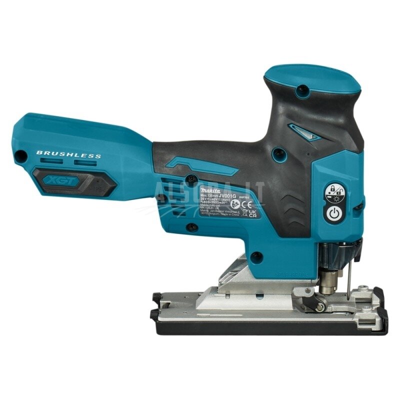Akumuliatorinis siaurapjūklis MAKITA JV001GZ 40V MAX XGT 2 Akumuliatorinis siaurapjūklis MAKITA JV001GZ 40V MAX XGT 2