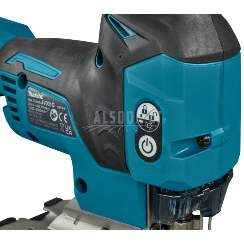Akumuliatorinis siaurapjūklis MAKITA JV001GZ 40V MAX XGT 5 Akumuliatorinis siaurapjūklis MAKITA JV001GZ 40V MAX XGT 5