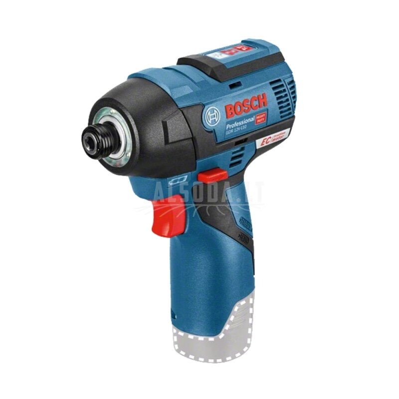 Akumuliatorinis smūginis suktuvas BOSCH GDR 12V-110 Solo Akumuliatorinis smūginis suktuvas BOSCH GDR 12V-110 Solo