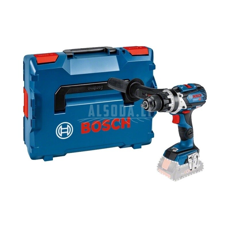 Akumuliatorinis smūginis suktuvas-gręžtuvas BOSCH GSB 18V-110 C Akumuliatorinis smūginis suktuvas-gręžtuvas BOSCH GSB 18V-110 C