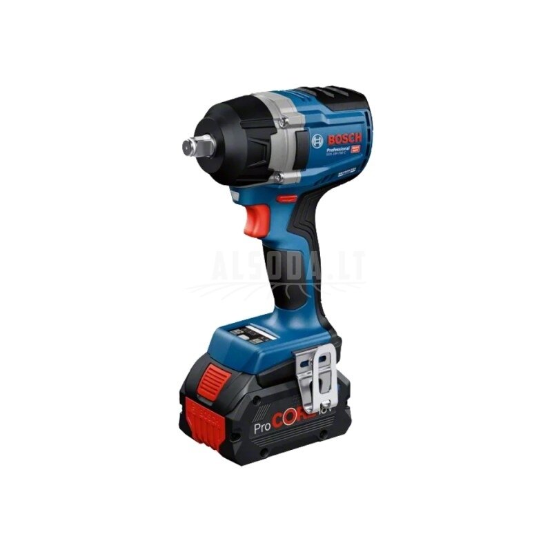 Akumuliatorinis smūginis veržliasukis BOSCH GDS 18V-750 C LB 2x5,0Ah 1 Akumuliatorinis smūginis veržliasukis BOSCH GDS 18V-750 C LB 2x5,0Ah 1
