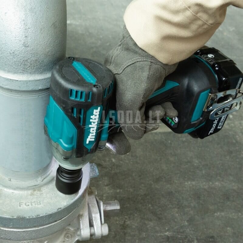 Akumuliatorinis smūginis veržliasukis MAKITA DTW300RTJ 1
