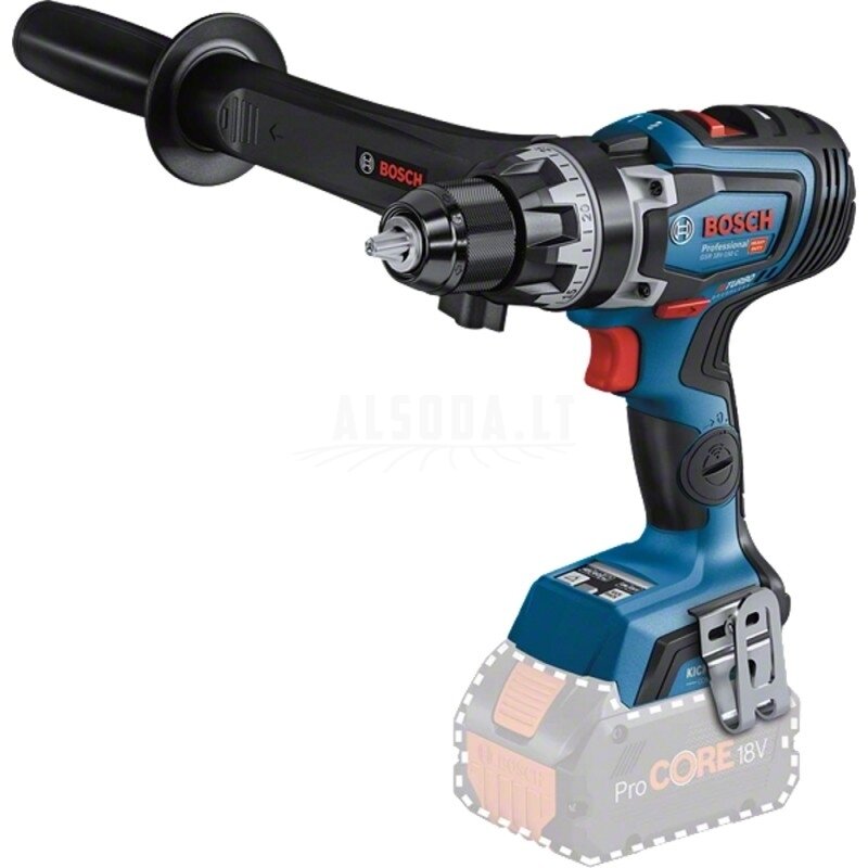 Akumuliatorinis suktuvas-gręžtuvas BOSCH Biturbo GSR 18V-150C LB Solo Akumuliatorinis suktuvas-gręžtuvas BOSCH Biturbo GSR 18V-150C LB Solo